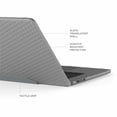 thumbnail image 6 of UAG MacBook Air 15" Case M5 2026 M4 2025 M3 2024 - Rugged One Piece Hardshell Transparent Clear Scratch Resistant Protective Cover, Essential Armor Ice, 6 of 8