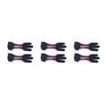 thumbnail image 2 of fastboy Archery Finger Guard Professional Adjustable Decorative Useful Three-finger Glove Convenient Practical Gloves Pink M 3Set, 2 of 6