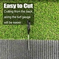 thumbnail image 3 of ​​3x16FT Artificial Grass Turf 0.8" Indoor Outdoor Astroturf Fake Grass with Drain Holes, for Dog and Garden Patio​​, 3 of 9