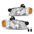 thumbnail image 2 of For 1997-2005 Pontiac Montana Chevy Venture Silhouette Amber Headlight Headlamp, 2 of 2