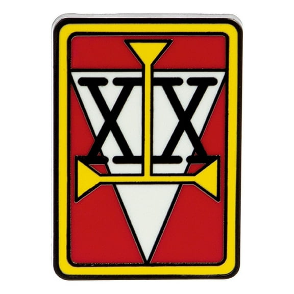 ABYstyle Hunter x Hunter Logo Metal Pin – Official Anime Enamel Badge – Collectible Manga Accessory – Gift for Hunter x Hunter Fans