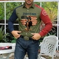 thumbnail image 3 of Mens 250Th Anniversary USA Shirt American Patriotic Flag Button Down T-shirt Casual Long Sleeve Fashion Streetwear Tee, 3 of 4