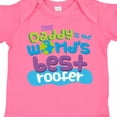 thumbnail image 4 of Inktastic Daddy Worlds Best Roofer Boys or Girls Baby Bodysuit, 4 of 5