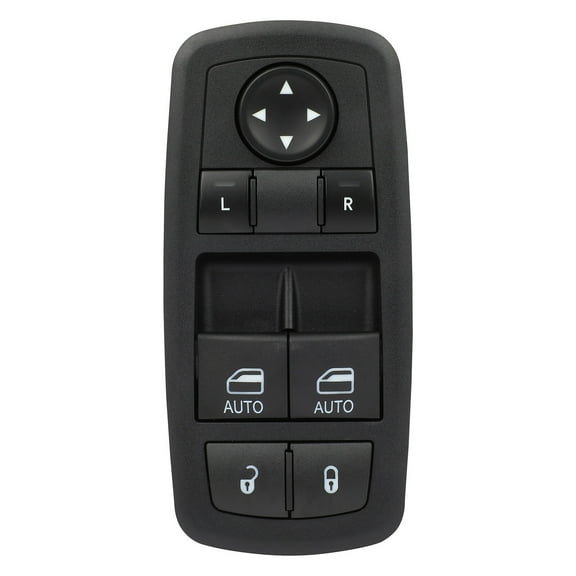 CCIYU Front Left Driver Side Power Window Switch Compatible for Dodge Challenger 2015 16 17 18 19 20 21 2022 | Replaces 68183752AB
