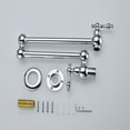 thumbnail image 7 of Cfowner Wall Mount Kitchen Faucet with Double Joint Swing Arm, Pot Filler Folding Faucet for Bar Kitchen Living Room, 7 of 7