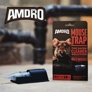 Amdro Quick Kill Mouse Trap, 1 Reusable Trap 1.67 x 5 x 8.5