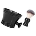thumbnail image 3 of Men Shaving Kit Shaving Brush Bowl Kit Grooming Tools Black 1 Set, 3 of 5