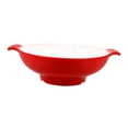 thumbnail image 5 of KAKOWELY Pasta Spaghetti Plate Red Reusable 1Set 10.4In, 5 of 8