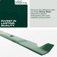 thumbnail image 6 of UDC Parts 405380 Medium Lift Mulching Blades 46 Inch / 2 Pack / Fits Husqvarna, Craftsman, Poulan Replaces OEM no. 532405380 PP21011, 6 of 8