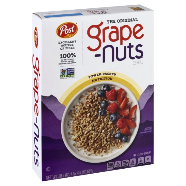 Post® GrapeNuts® The Original NonGMO Cereal 20.5 oz. Box