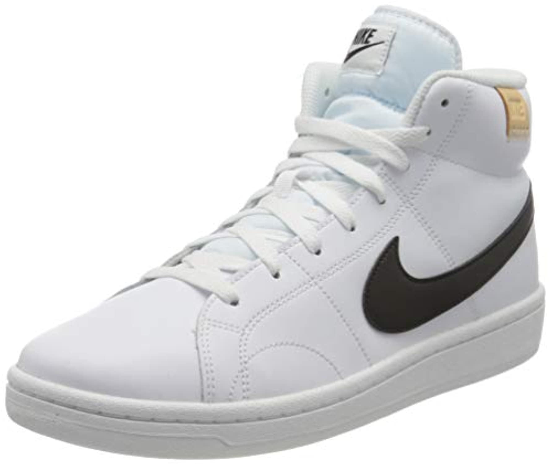 nike tennis black and white