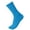 Dark Blue, variant on Solid Color Cotton Candy-Tone Mid-Calf Socks for Kids – Straight Fit Crew Socks Gold Size 5-13Years