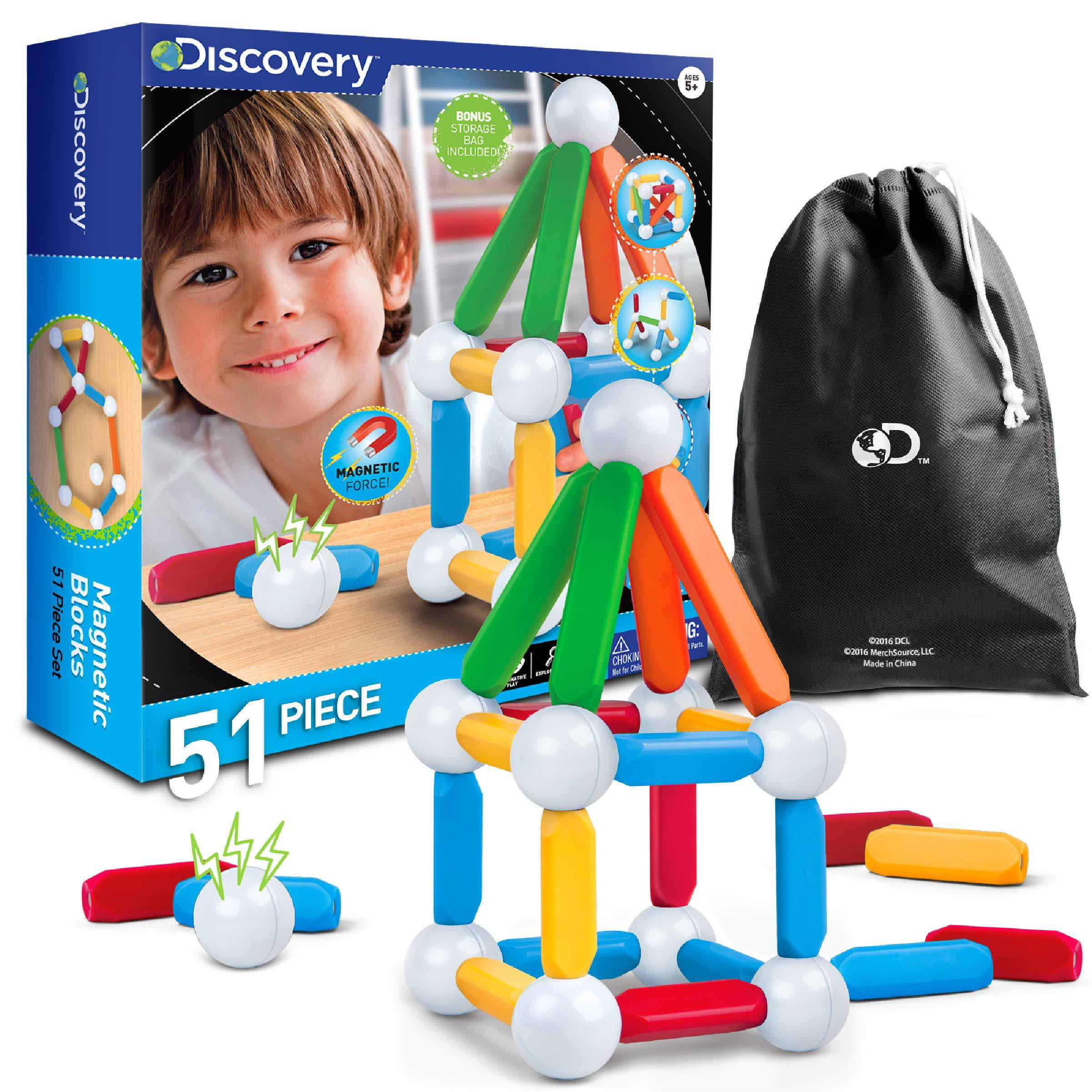 discovery kids magnetic building blocks