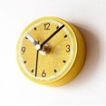 thumbnail image 4 of Pegatinas para refrigerador con forma de limón y frutas pastorales, reloj creativo de moda con mensaje de limón para refrigerador, reloj adhesivo con succión magnética para colgar, 4 of 5