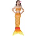 thumbnail image 1 of Girls Mermaid Tail Swimsuit Bikini Set Swimwear Swimming Costume Bathing, 1 of 5