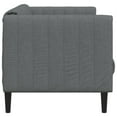 thumbnail image 3 of vidaXL Sofa 2-Seater Dark Grey Fabric, 3 of 5