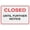 Warning Sign 2, variant on Caution Scissor Lift Sign – 8x12 Inch Reflective RustFree Aluminum,UV Protected & Weatherproof,HighVisibility Safety Warning Sign for Workplace or Construction Site