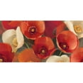 thumbnail image 3 of Hristova, Albena 14x9 Black Modern Framed Museum Art Print Titled - Poppies Bloom I, 3 of 5