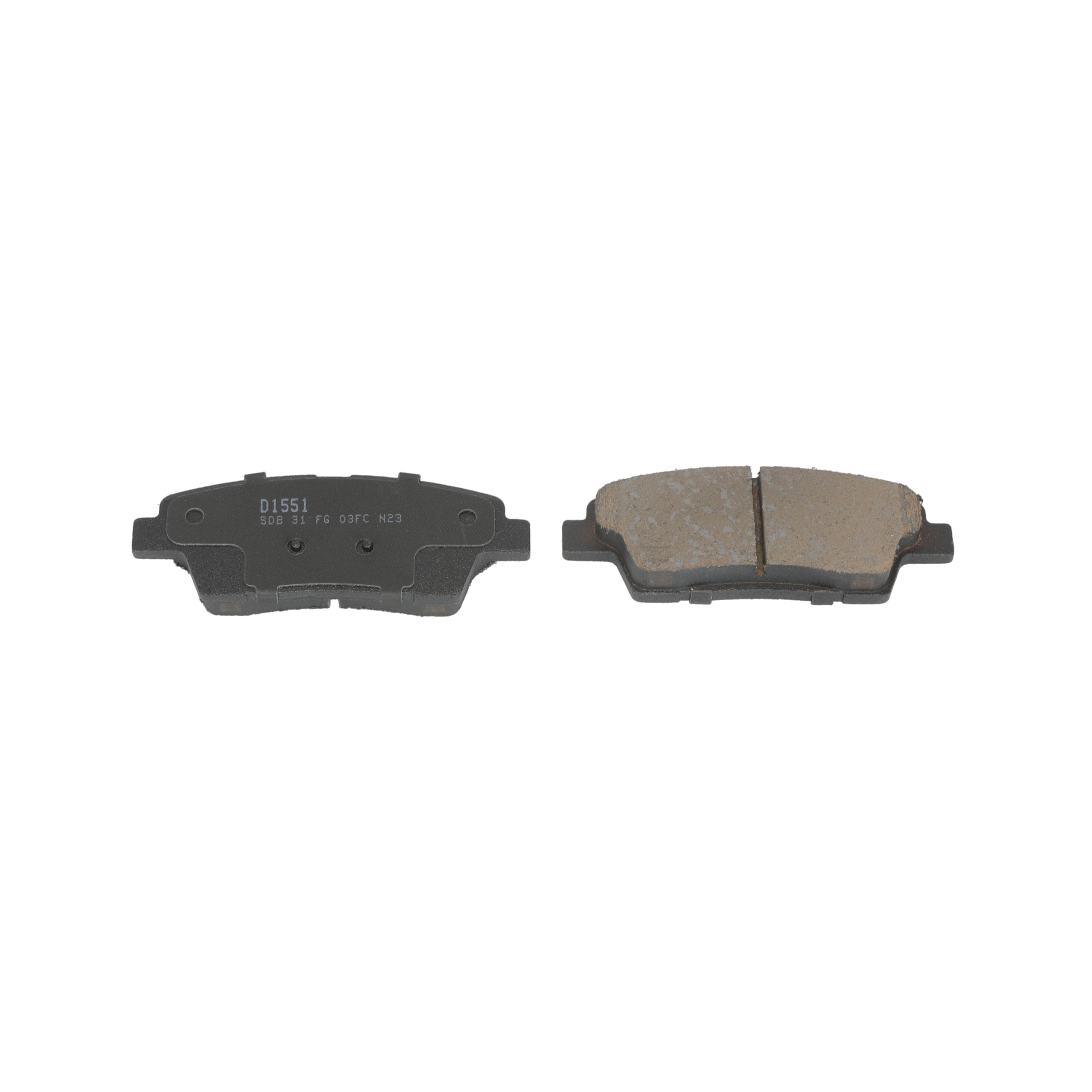 Winstop Brake Pad Set, Rear WS.1551.0.C, Hyundai Genesis 2016-2010