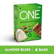 ONE Brands Protein Bar, Chocolate Almond Bliss, 20g Protein, 4 Count