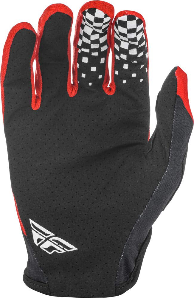 L Black Yellow Fly Racing 2021 Lite Rockstar Motocross Downhill Enduro MX Gloves Red