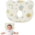 thumbnail image 1 of Almohada de Bebé Suave y Transpirable para Prevenir el Síndrome de Cabeza Plana Plagiocefalia, Cojín Moldeador Cabeza Bebé para Niños y Niñas 0 a 12 Meses, 1 of 5