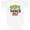 AA-White, variant on Inktastic April Fools Day with Funny Face Replacing O Boys or Girls Baby Bodysuit