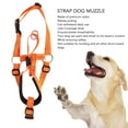 thumbnail image 3 of Headcollar Dog Muzzle, Soft Nylon Muzzles For Dog Biting Chewing Adjustable Strap Dog Muzzle Easy To Control Dog Training Tools Gentle Leader For Dogs, 3 of 8