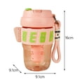 thumbnail image 7 of Axioma Coffee Cup with Lid Water Drinking Bottle 19.6oz Water Cup Portable Water Bottle Pink, 7 of 7