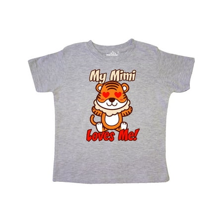 

Inktastic My Mimi Loves Me Tiger Gift Toddler Boy or Toddler Girl T-Shirt