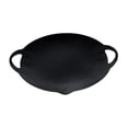 thumbnail image 3 of Sartén coreana para parrilla, antiadherente, circular, teppanyaki, con asas, plancha de hierro 29 cm, 3 of 9