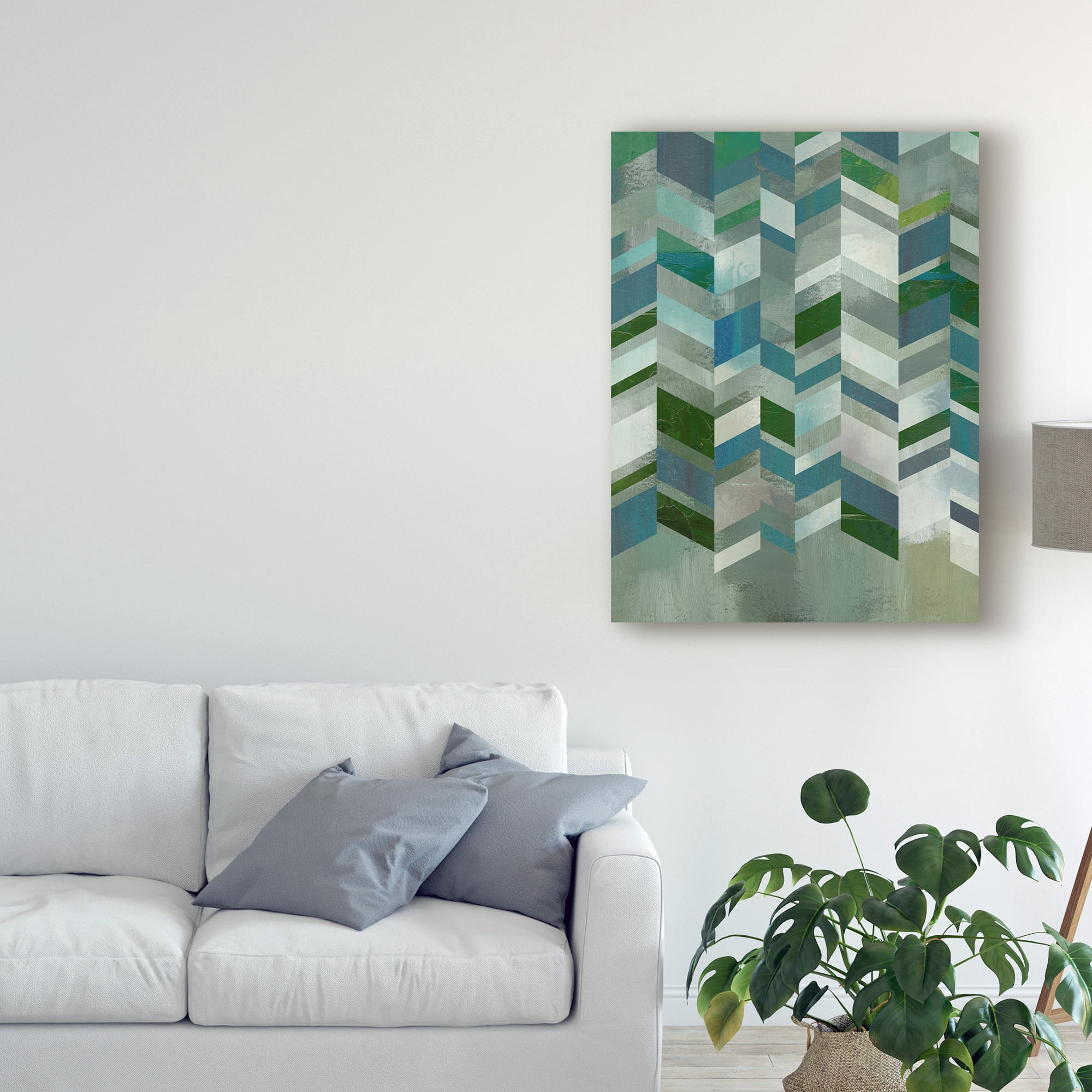 Trademark Fine Art 'Ocean Elements I' Canvas Art by Chariklia Zarris