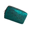 thumbnail image 4 of Outdoor Portable Wallet Storage Bag Cosmetic Pouch Travel Clutch Bag For Money Rhombic Lattice For Credit Card Coin Purse Lipstick Bag Cosmetic Bag Makeup Storage Bag SILVER S, 4 of 8