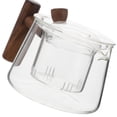 thumbnail image 2 of Glass Teapot Glass Tea Kettle Stovetop Kung Fu Tea Pot Tea Kettle for Home Office(500ml), 2 of 9