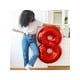 thumbnail image 3 of 40 inch Pink Number Balloons-Large Helium Foil Birthday Party Balloons (Number 0-9), 3 of 4