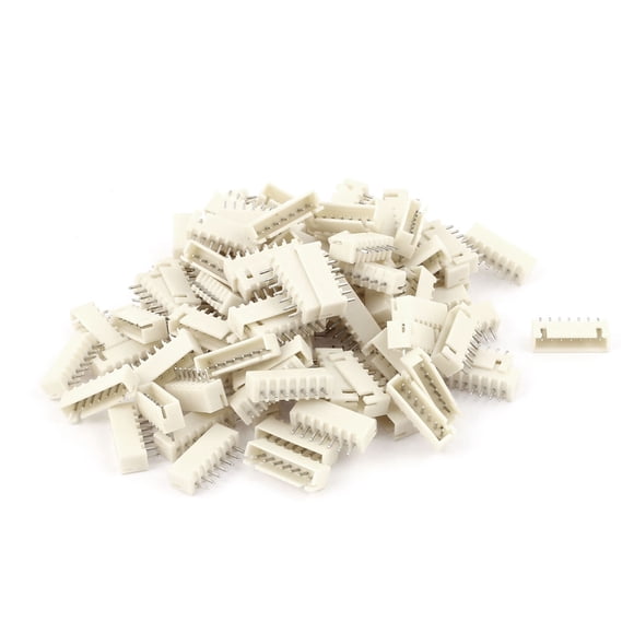 Conector de cabecera JST XH de 7 pines para batería Lipo RC de 2.54 mm de paso, 100 piezas