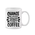 thumbnail image 2 of Start With Coffee. Mug  -Image by Shutterstock,, 2 of 4