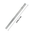 thumbnail image 3 of SPOORYYO Stainless Steel Chopsticks Set, Reusable Metal Chopsticks with Anti-Slip Tips, Dishwasher Safe, Multicolor - 1 Pair (Silver), 3 of 9