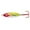 Clown, variant on Northland Fishing Tackle Buck-Shot Ice Fishing Rattle Spoon, Silver Shiner, 1/8 Oz, 1/Cd
