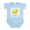 Sky Blue, variant on CafePress - Ducky Infant Creeper - Baby Light Bodysuit, Size Newborn - 24 Months