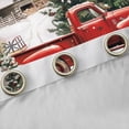 thumbnail image 4 of Castle Fairy Xmas Snowman Deer Black Out Curtains for Preppy Children Teens,Retro Red Truck Curtains Pack Of 2 (42X63 Each),Rustic Cabin Bedroom Curtains,Merry Christmas Room Decor, 4 of 6