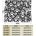 thumbnail image 3 of DAJU Dog Paw Print Throw Blanket Plush Cozy Soft Flannel Fleece Blankets for Bed Couch Sofa Chair(50*60inch), 3 of 6