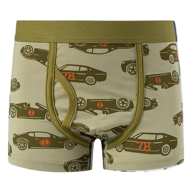 Ropa interior para niños clase A ropa interior para niños boxers de algodón con dibujos animados para niños Four Corners