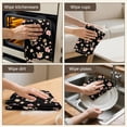 thumbnail image 5 of 2 Pcs Pioneer Flower Floral Print Pattern Kitchen Towels, Funny Microfiber Dish Towel Set, 18" X 26" Tea Towels, 5 of 6