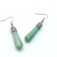 thumbnail image 3 of Pendientes verdes para mujer Pendientes verde salvia para mujer Pendientes hechos a mano Pendientes de jade para mujer Pendientes verde claro delicados, 3 of 5