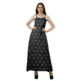 thumbnail image 1 of Moomaya Tenue d'Été pour Femmes en Rayonne Imprimée Partout Robes de Soirée Grande Taille, 1 of 4