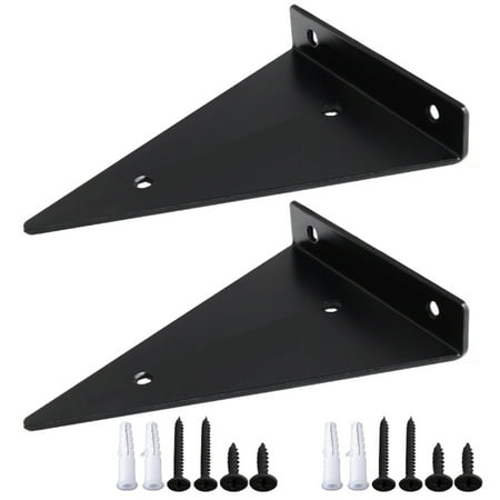 

BAMILL Triangle Bracket Support Wall Shelves Mount Tripod Partition Right Angle Fixed