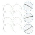 thumbnail image 4 of 8pcs Dreamcatcher Half Circle Craft DIY Dreamcatcher Frame Wreath Making Material, 4 of 8
