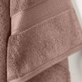 thumbnail image 4 of Superior 800 GSM Egyptian Cotton Heavyweight Bath Towel Set of 2, Muted Mauve, 4 of 7