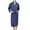 Navy, variant on Yaoyar Men's Thin Cardigan Robe, Absorbent Bathrobe, Luxurious Bathrobe Home Clothes Bathrobe Green M